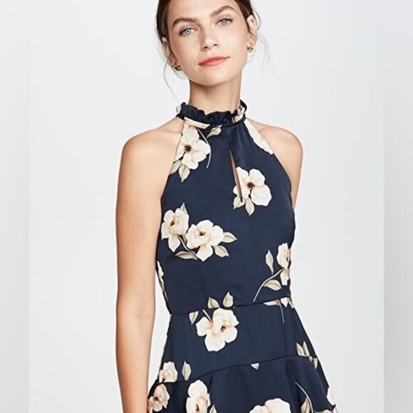 BB Dakota by Steve Madden Floral Print Sleeveless Fit & Flare Dress Size 4 - Picture 6 of 13